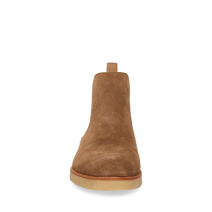 Brown Steve Madden Wilshire-s Suede Men's Chelsea Boots | PH 9720GLK